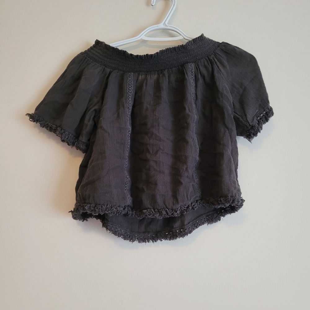 Aerie off the shoulder crop top sz xs
